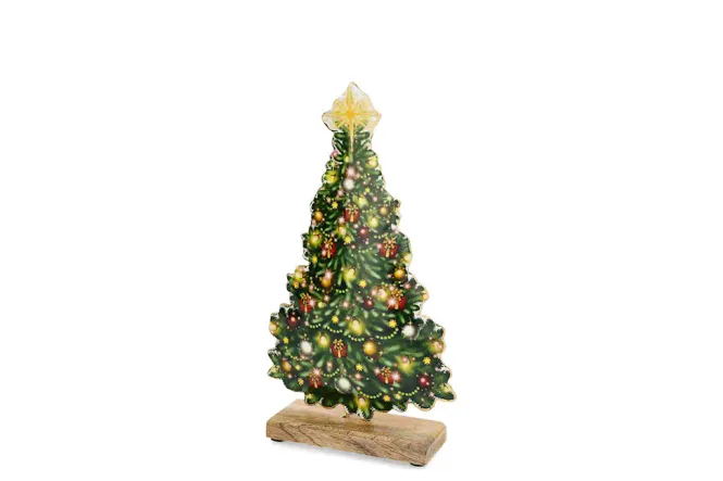 Hovedbilde Juletre på trefot 10x17cm