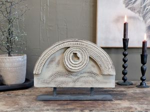 Hovedbilde Dekor p&aring; fot. H25/L33/B7,5 cm natur