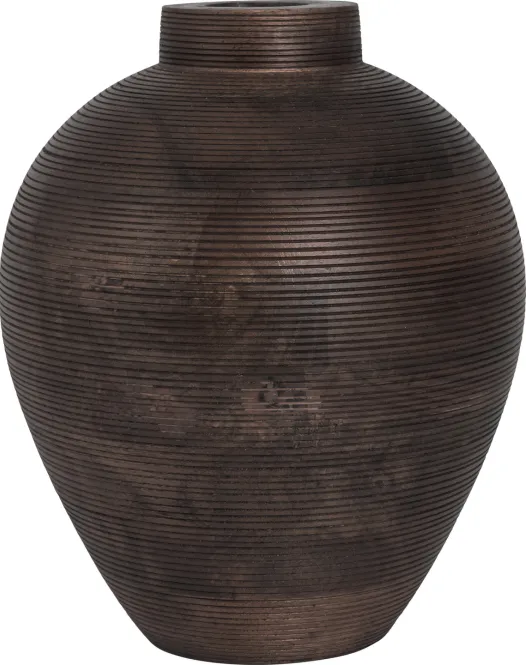 Hovedbilde Halvor Bakke Lesotho krukke mangotre Brun rund ...