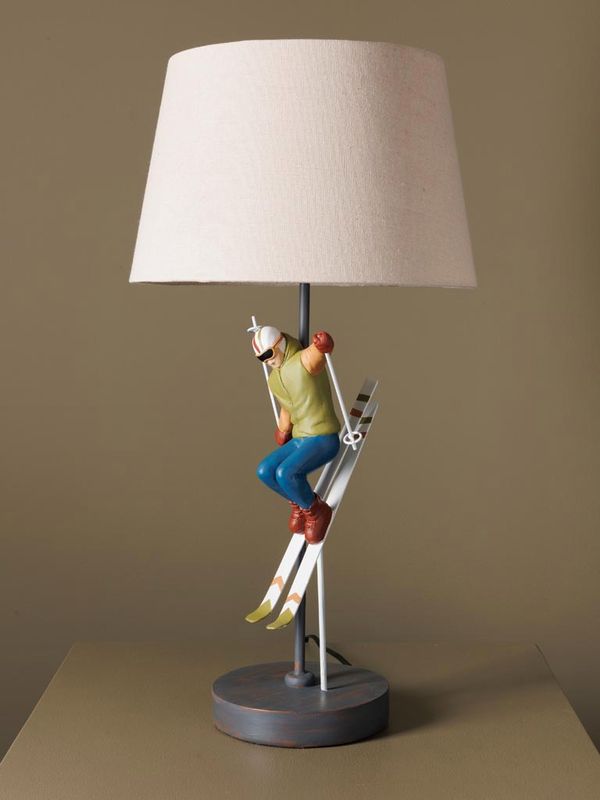 Bordlampe Skihopper