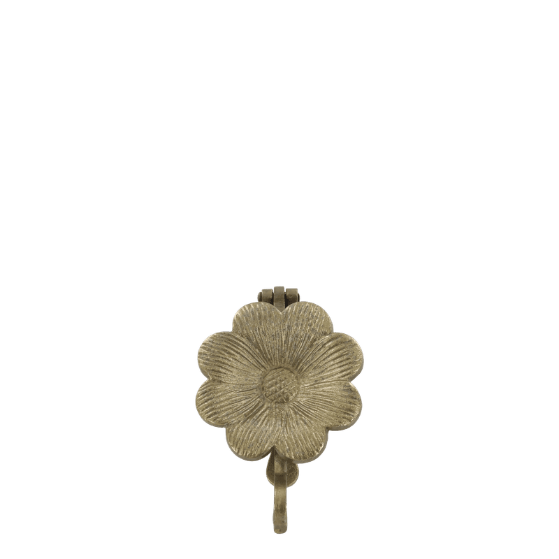 Dørhammer med blomst