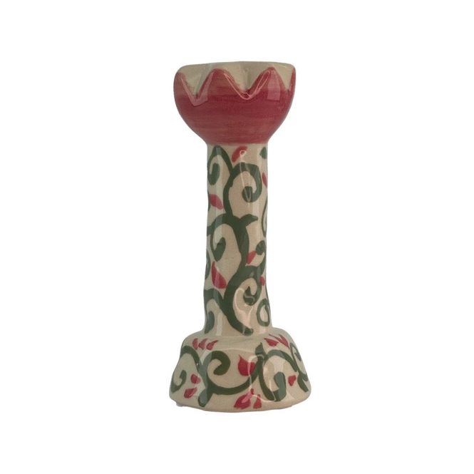 Hovedbilde Lysestake Twirly H 15,5 cm 