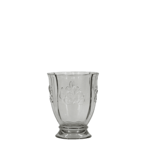 Hovedbilde Saint-Émilion  Vannglass m. mønster. Fransk grå