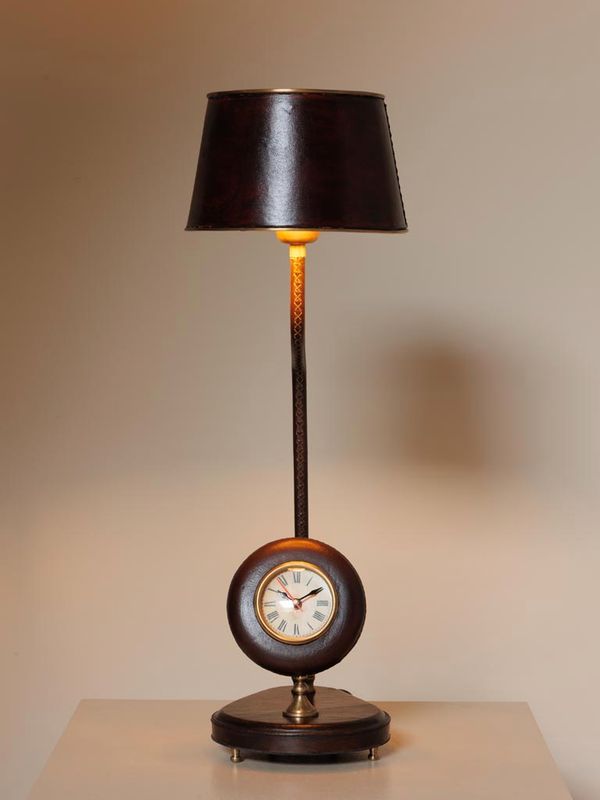 Skinnlampe med klokke
