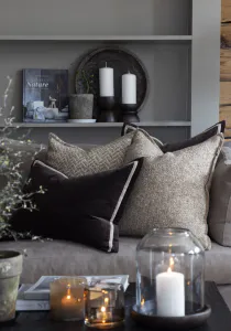 Hovedbilde Lama Gela putetrekk 50x50 Beige 