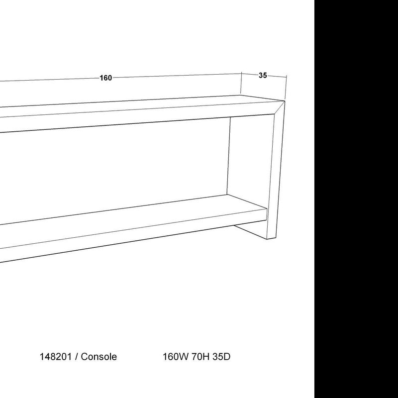 Konsoll bord London 160 cm