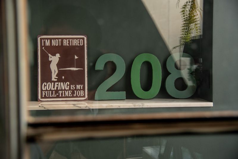 Golfing skilt