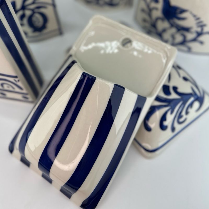 Veggpotte AZURE STRIPES