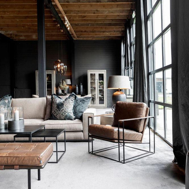 Hovedbilde Artwood Bellagio skinnstol Brun