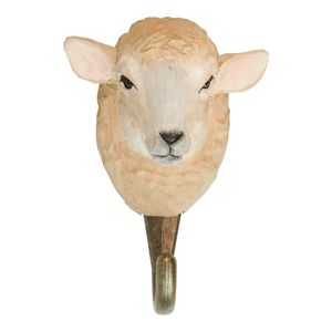 Hovedbilde H&aring;ndspikket knagg Sau 